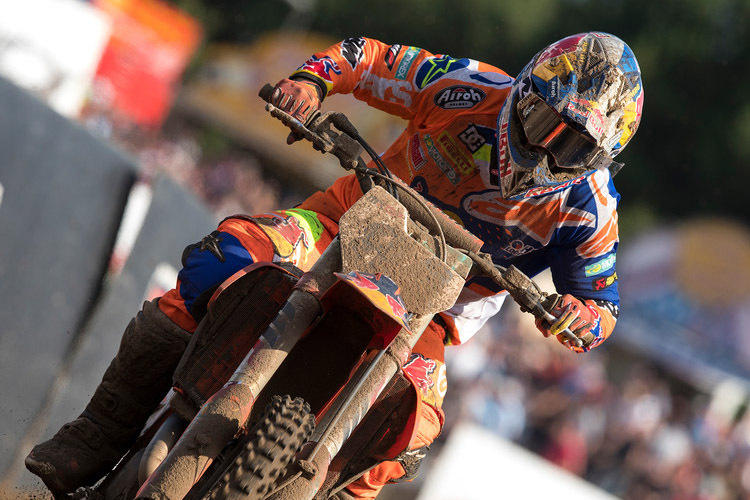 Jeffrey Herlings stellte seine Qualitäten im Sand erneut unter Beweis