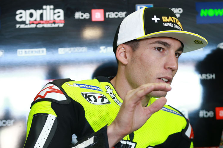 Aleix Espargaró punktet auch neben der Strecke