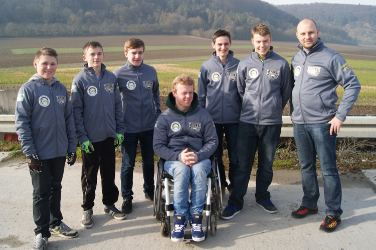 Das neue Speedway-Team des MSC Berghaupten