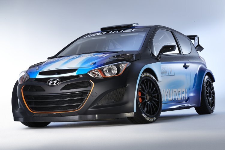 Der Hyundai i20 WRC in Genf