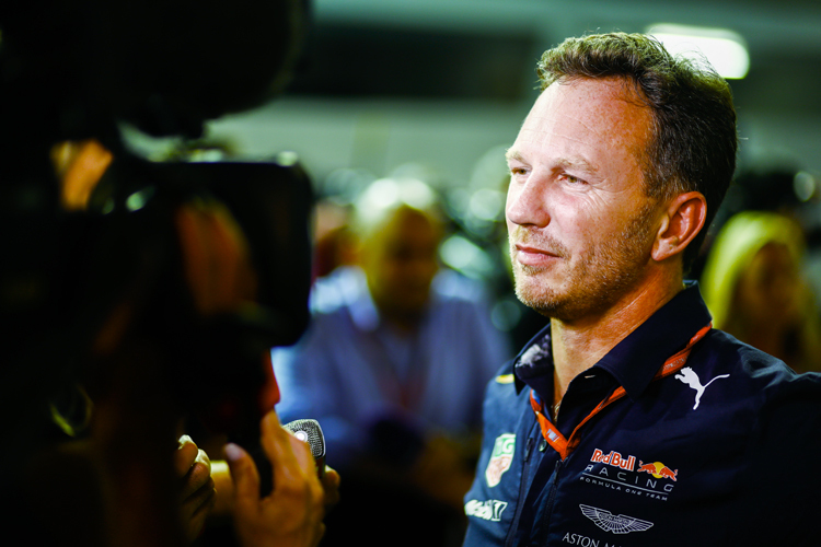 Red Bull Racing-Teamchef Christian Horner