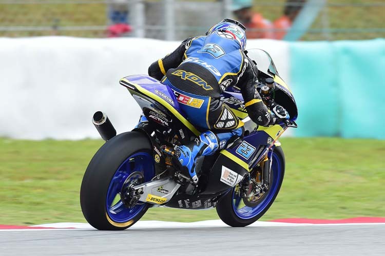 Marcel Schrötter in Sepang