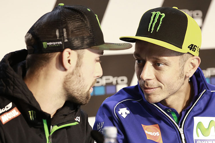 Jonas Folger hat mit Valentino Rossi einen einflussreichen Unterstützer