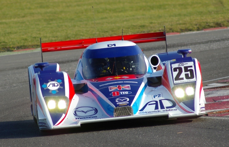 Der neue RML-Lola-Mazda für die LMS und Le Mans läuft