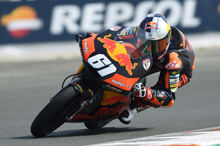 Can Öncü auf der KTM des Ajo-Teams