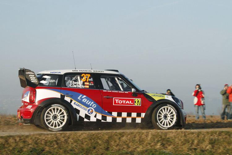 Dani Sordo im Prodrive-Mini