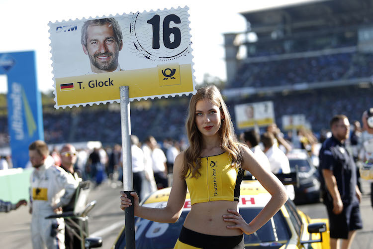 Trostpflaster für Timo Glock: In der DTM sind die Grid Girls noch nicht abgeschafft worden
