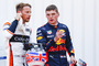 Jenson Button und Max Verstappen in Monaco 2017