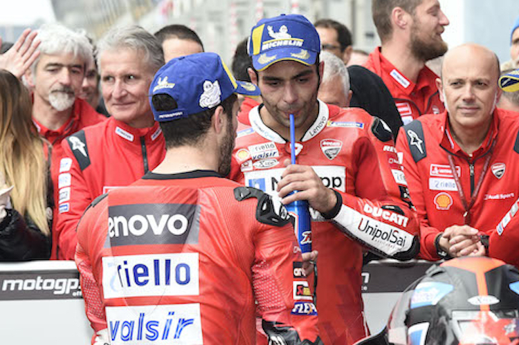 Danilo Petrucci und Andrea Dovizioso