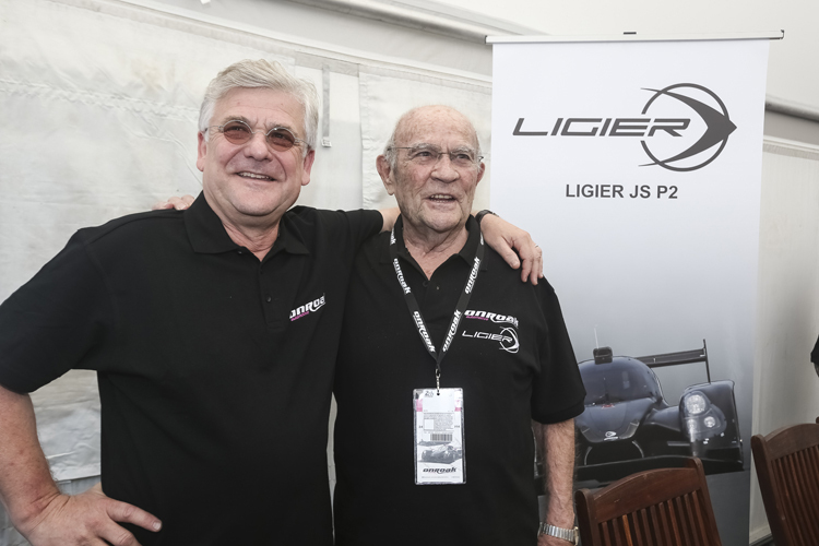 Jacques Nicolet mit Guy Ligier