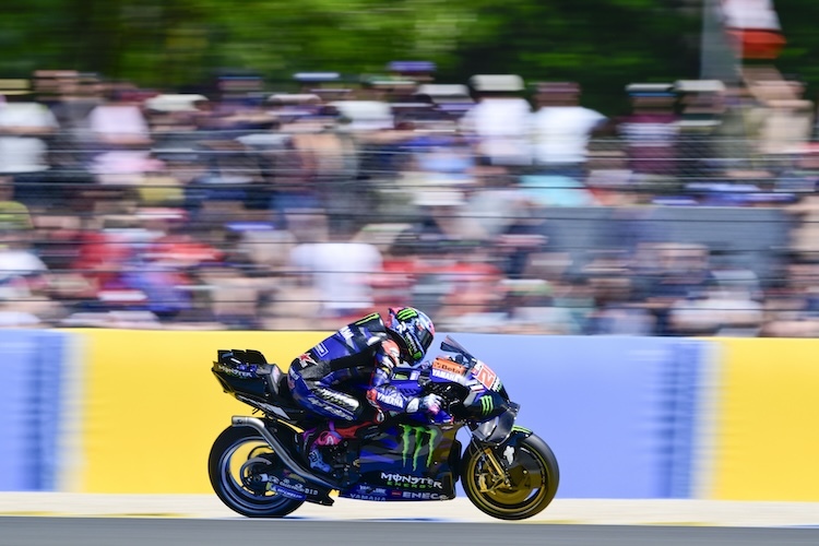 Allez allez – Fabio Quartararo prügelte die Yamaha-M1 am Freitag auf Platz 10
