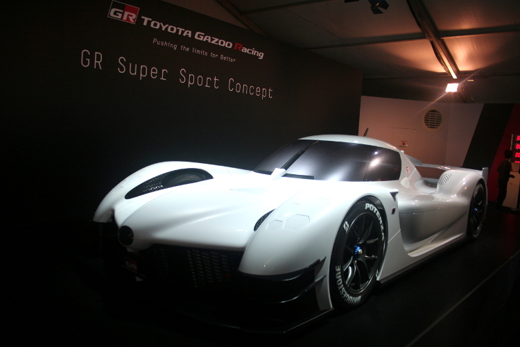 Vom aktuellen LMP1 hat Toyota ein Konzept-Auto abgeleitet: Das GR Super Sport Concept