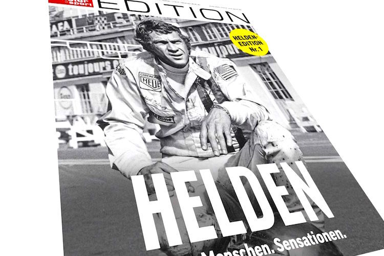 Das gelungene Bookazine «Helden» von auto motor und sport Edition