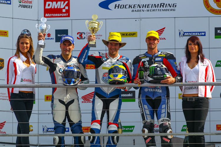 Podium IDM Superbike Hockenheim