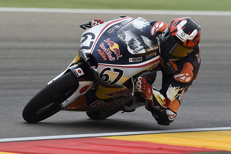 Kaito Toba startet von der Pole-Position in die letzten beiden Rennen des Red Bull Rookies Cup 2016