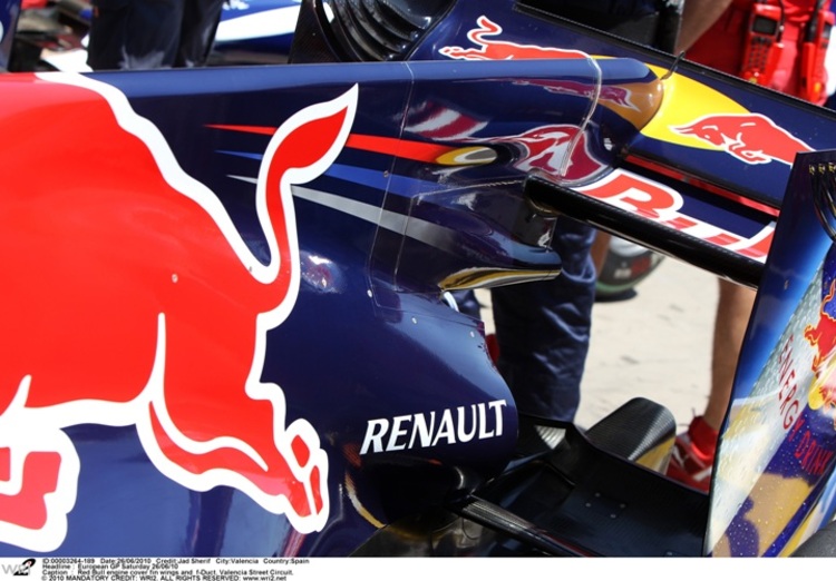 So sah der f-duct von Red Bull Racing in Silverstone aus.