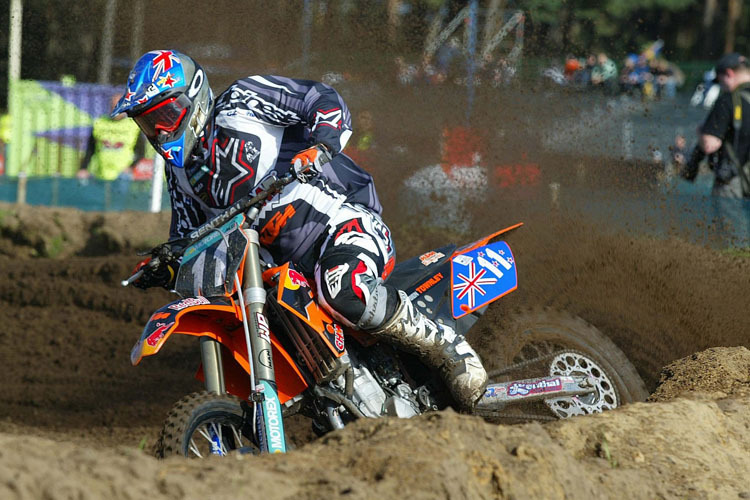 Ex-Weltmeister Ben Townley 2004 beim Motocross der Nationen: Nun will er die MXGP-Serie in seine Heimat Neuseeland holen