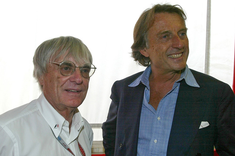 Bernie Ecclestone und Luca Montezemolo: Was sie wohl wieder aushecken?