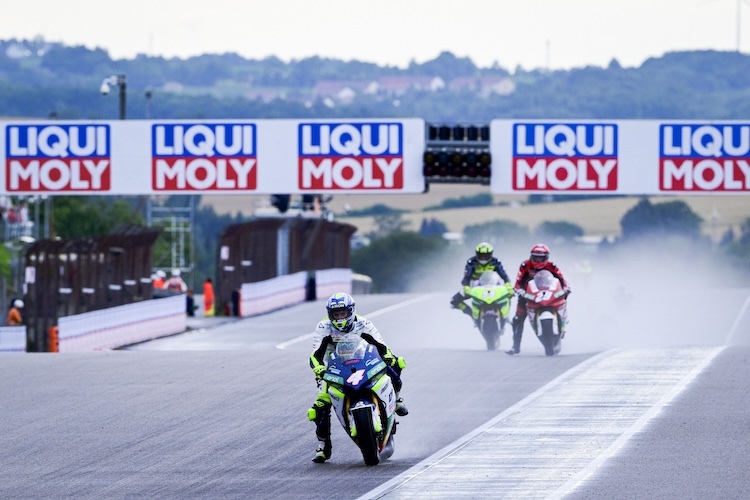 Hector Garzo dominierte am Sachsenring auch in Lauf 2