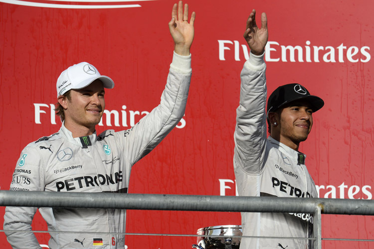 Nico Rosberg und Lewis Hamilton sollen im WM-Duell in Abu Dhabi die gleiche, faire Chance haben