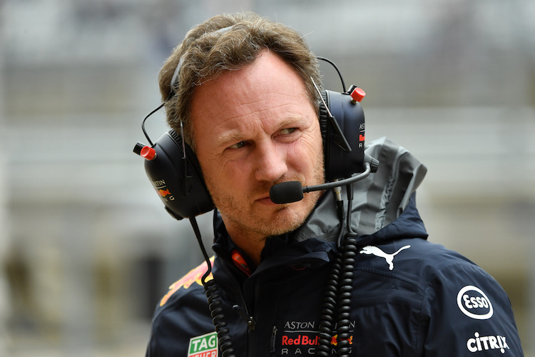 Red Bull Racing-Teamchef Christian Horner