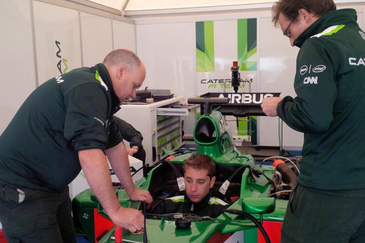 Caterham-Reservist Robin Frijns: Sitzprobe in Russland absolviert – morgen darf er Gas geben