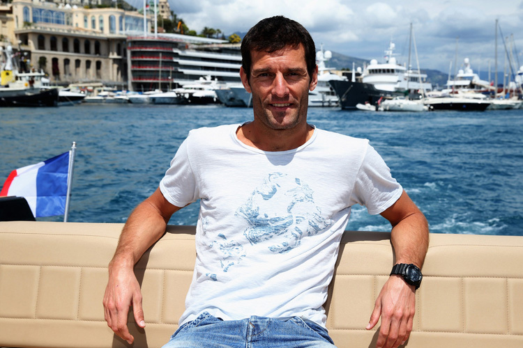 Mark Webber ist ganz entspannt