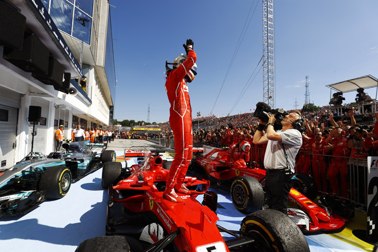 Sebastian Vettel: «Es kam mir ewig vor, bis dann mal die letzten Runden angezählt wurden»