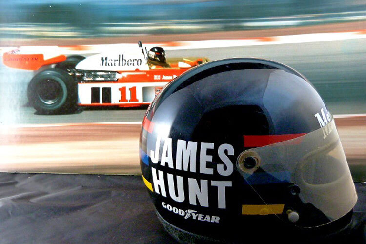 James Hunts Helm von 1978 wird versteigert