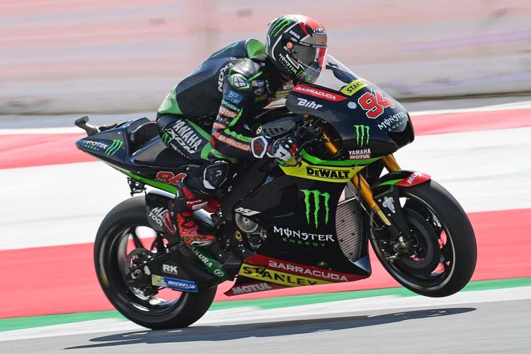 Jonas Folger auf der Tech3-Yamaha