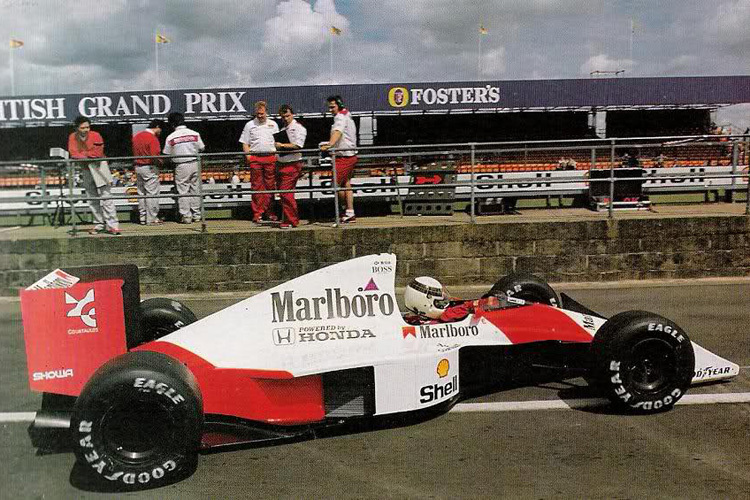 Allan McNish als McLaren-Testfahrer