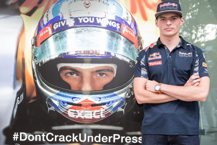 Bislang schafft das Max Verstappen ganz gut