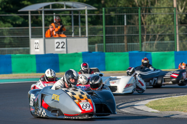 Tassilo Gall/Arjen Portijk (69) mit ihrer LCR-Suzuki