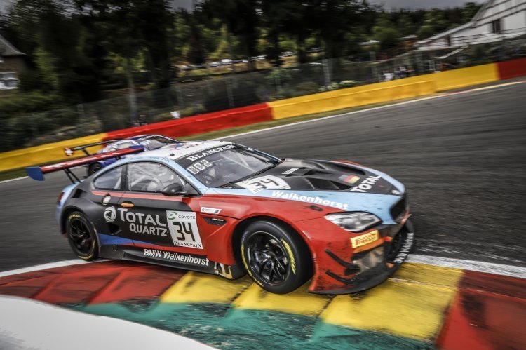 Der BMW M6 GT3 von Walkenhorst gewann 2018 die 24h von Spa-Francorchamps