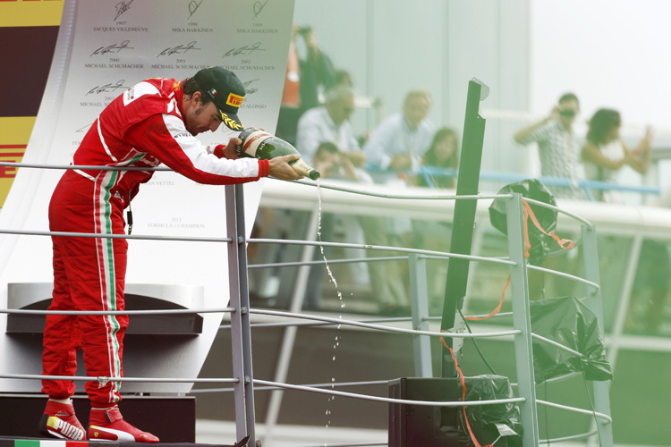 Fernando Alonso: Noch ein letztes Tröpfchen für die treuen Tifosi