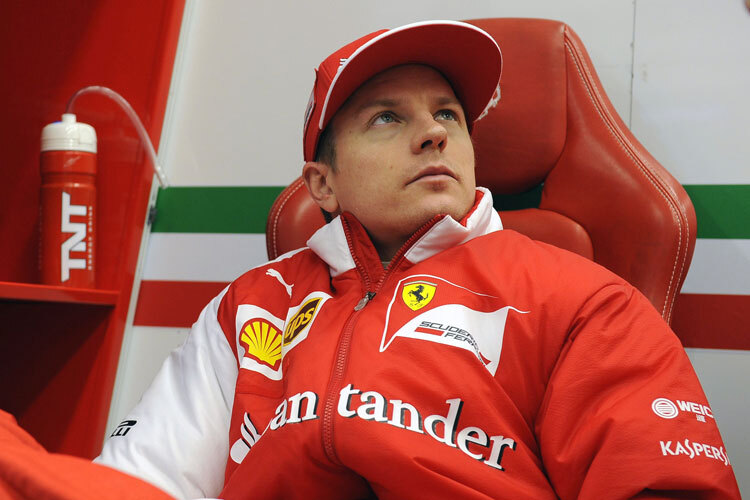 Kimi Räikkönen lässt sich nicht aus der Ruhe bringen