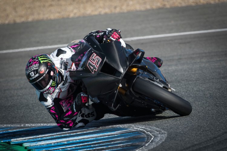 Scott Redding beim Wintertest in Jerez