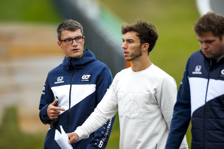 Pierre Gasly darf sich freuen: Auch Formel-1-Sportchef Ross Brawn gehört zu seinen Fans