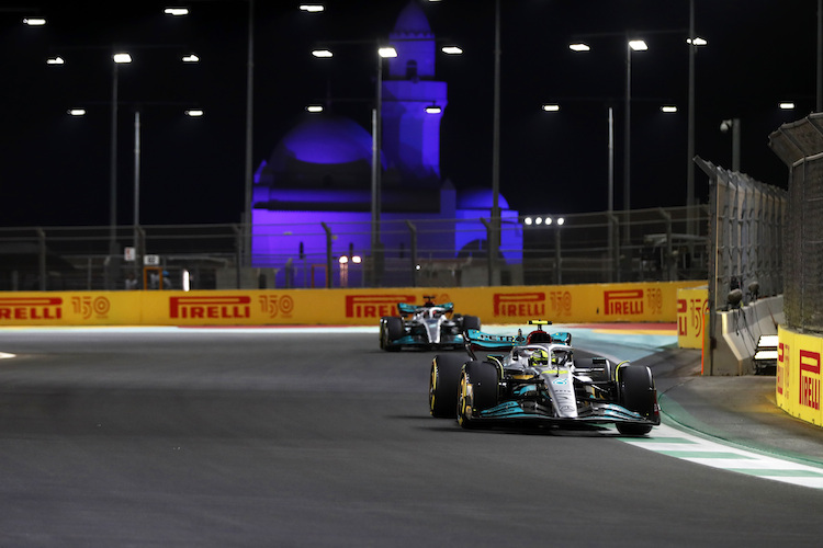 Lewis Hamilton erlebte im Qualifying in Saudi-Arabien eine Enttäuschung