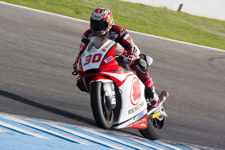 Takaaki Nakagami verbringt die Zeit bis zum IRTA-Test bei seinem persönlichen Sponsor Italtrans in Italien