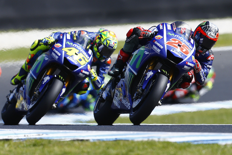 Yamaha setzt auch 2019 auf das Duo Valentino Rossi und Maverick Viñales