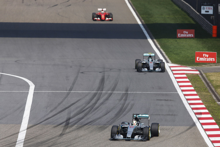 Hamilton, Rosberg, Vettel – so endete der China-GP