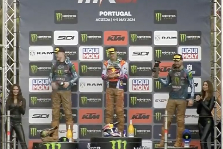 Liam Everts gewann in Agueda den Grand Prix of Portugal vor Rick Elzinga und Thibault Benistant