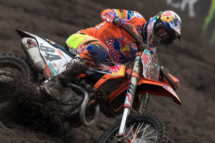 Jeffrey Herlings hat in der Kälte von Valkenswaard den Grand-Prix gewonnen und seine Führung in der WM ausgebaut