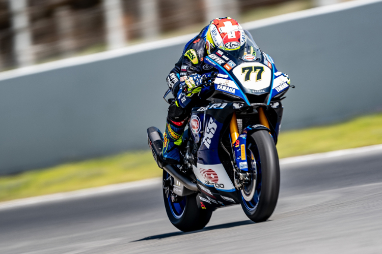 Domi Aegerter in Barcelona