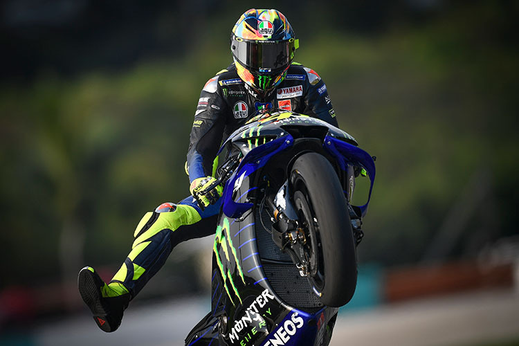 Valentino Rossi beim Sepang-Test 2018