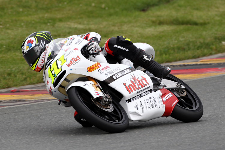 Sandro Cortese fuhr die schnellste Runde auf dem Sachsenring