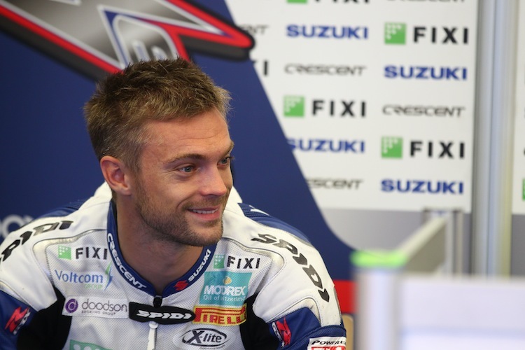 Leon Camier die gute Laune ist bei Leon Camier zurück