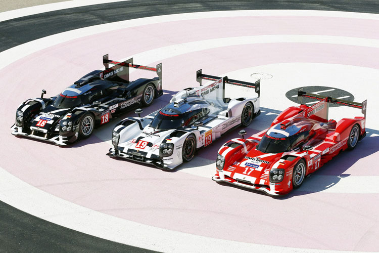 Porsche zeigt am Wochenende Farbe