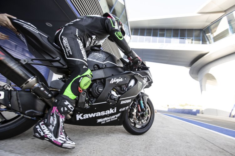 Kawasaki-Pilot Alex Lowes 